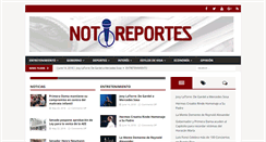 Desktop Screenshot of notireportes.com